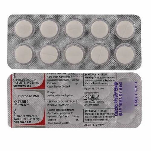 Ciprofloxacin Ip 250 Mg