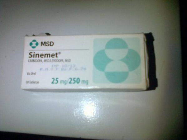 Sinemet 25 250 mg